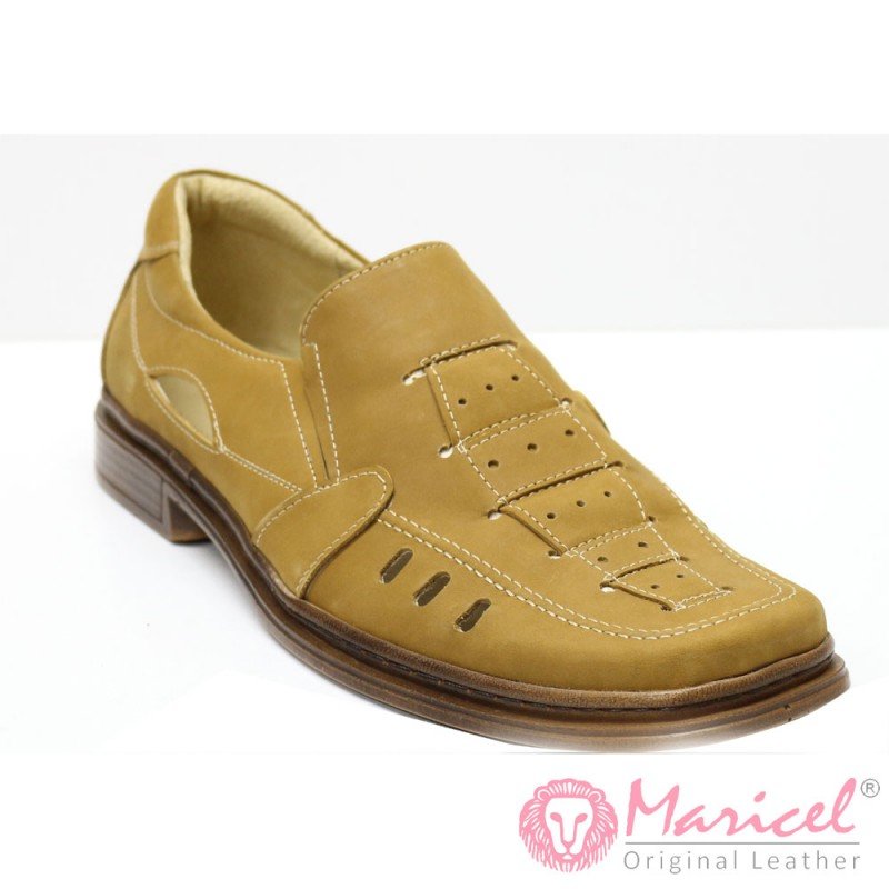 Pantofi casual din piele naturala MAR-26